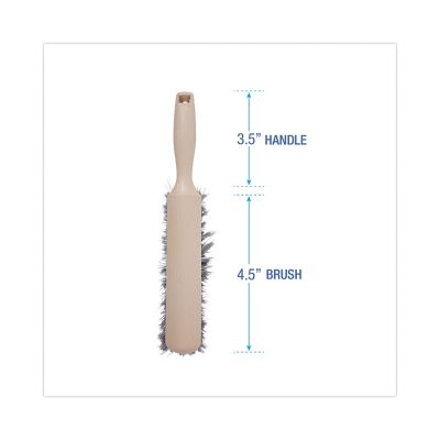Image showing  Counter Brush, Flagged Polypropylene Fill, 8 in., Tan Handle
