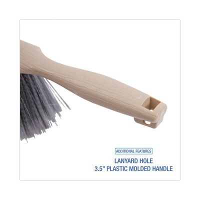 Image showing  Counter Brush, Flagged Polypropylene Fill, 8 in., Tan Handle