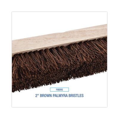 Image showing  Deck Brush Head, 10 in., Palmyra Bristles