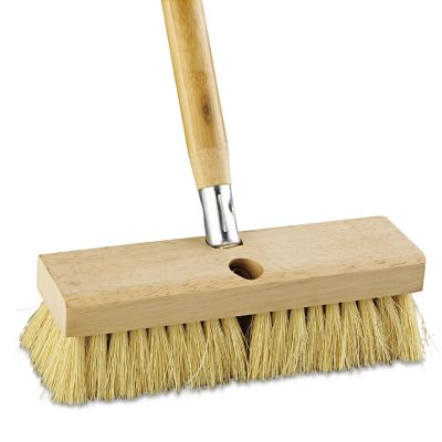 Image showing  Deck Brush Head, 10 in., Tampico Bristles