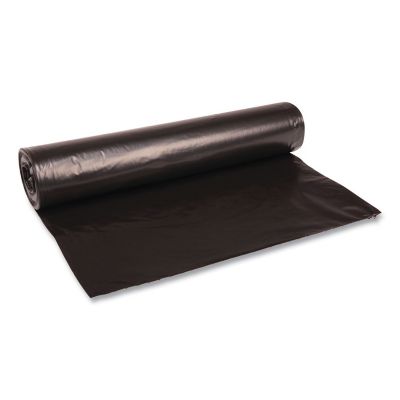 Boardwalk 56 gal. Low Density Repro Can Liners, 1.2 mil, 43 in. x 47 in., Black, 100 ct.