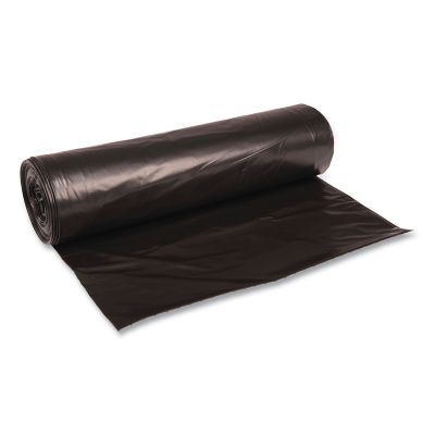 Boardwalk 56 gal. Low Density Repro Can Liners, 1.6 mil, 43 in. x 47 in., Black, 100 ct.