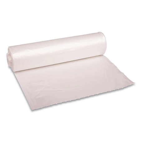 Boardwalk 33 gal. Low Density Repro Can Liners, 1.1 mil, 33 in. x 39 in., Clear, 100 ct.