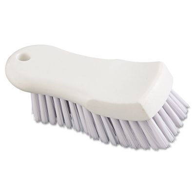 Image showing  Scrub Brush, White Polypropylene Fill, 6 in., White