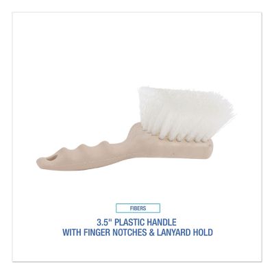 Image showing  Utility Brush, Nylon Fill, 9 in., Tan Handle