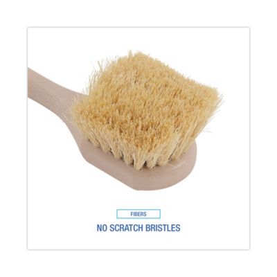 Image showing  Utility Brush, Tampico Fill, 8-1/2 in., Tan Handle