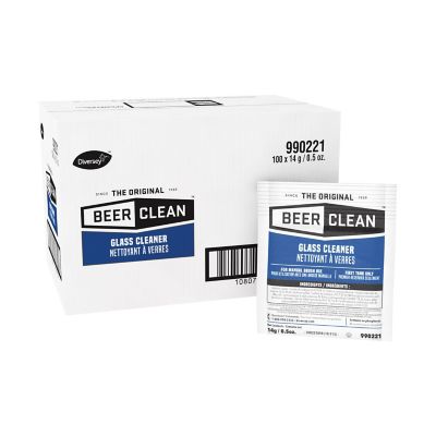 Image showing  0.5 oz. Beer Clean Drinking Glass Cleaner, 100-Pack