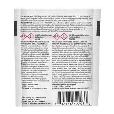 Image showing  0.5 oz. Beer Clean Drinking Glass Cleaner, 100-Pack