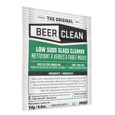 Image showing  0.5 oz. Beer Clean Drinking Glass Cleaner, 100-Pack