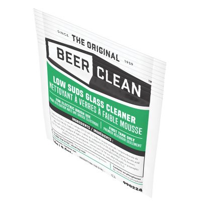 Diversey 0.5 oz. Beer Clean Drink Glass Cleaner, 100-Pack