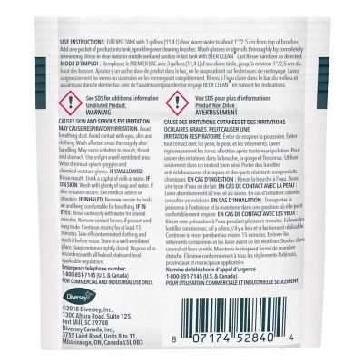 Image showing  0.5 oz. Beer Clean Drink Glass Cleaner, 100-Pack