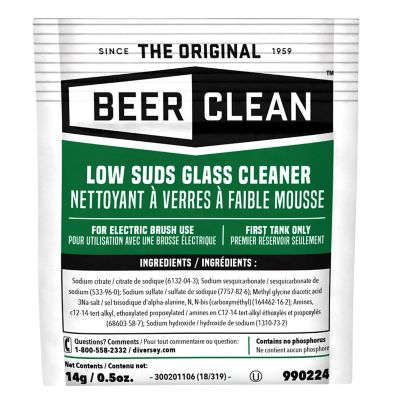 Image showing  0.5 oz. Beer Clean Drink Glass Cleaner, 100-Pack