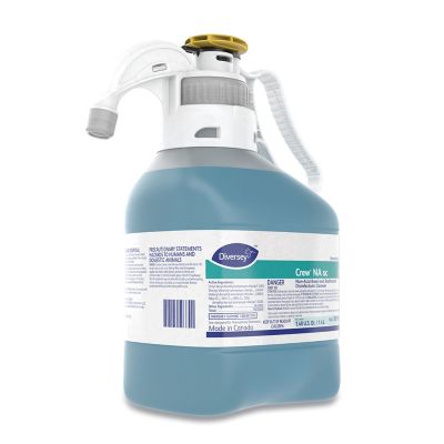 Image showing  47.3 oz. Crew Non-Acid Bowl and Bathroom Disinfectant Cleaner, Floral, 2-Pack