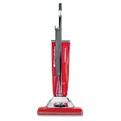 Sanitaire 18 qt. Tradition Bagless Upright Vacuum, 16 in., 18.5 lb., Red