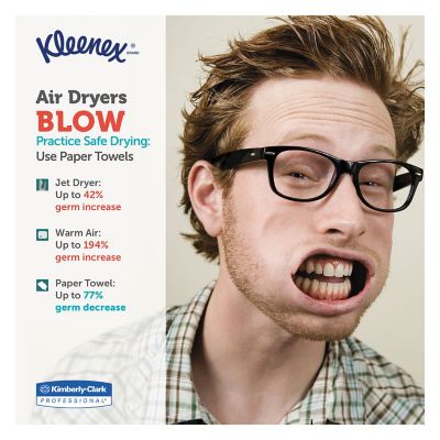 Image showing 5 th Kleenex Multi-Fold Paper Towels, Convenience, 9-1/5 in. x 9-2/5 in., White, 150 Towels/Pack, 8 Packs/Carton