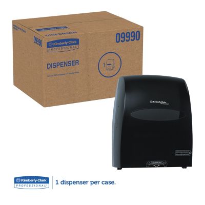 Image showing 5 th Kimberly-Clark Professional Sanitouch Manual Hard Roll Towel Dispenser, 12-63/100 in. x 10-1/5 in. x 16-13/100 in.