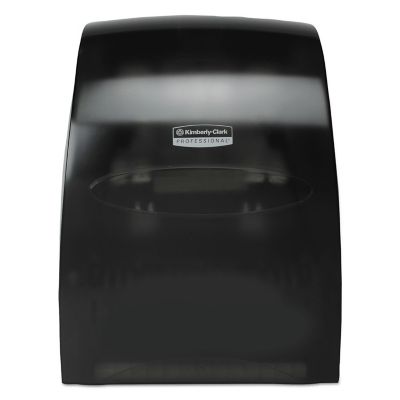 Kimberly-Clark Professional Sanitouch Manual Hard Roll Towel Dispenser, 12-63/100 in. x 10-1/5 in. x 16-13/100 in., Smoke
