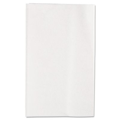 Image showing  Single-Fold Interfolded Bathroom Tissue, Septic Safe, 1-Ply, White, 400 Sheets/Pack, 60 Packs/Carton