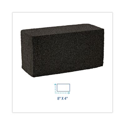 Image showing  Grill Brick, 8 x 4 in., Black, 12 pc.