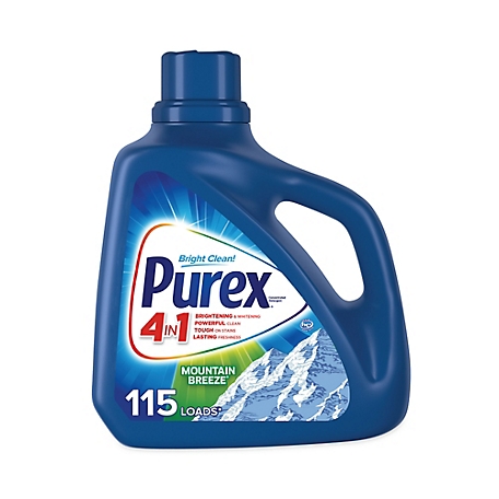 Purex Liquid Laundry Detergent, Mountain Breeze, 150 oz., 4-Pack