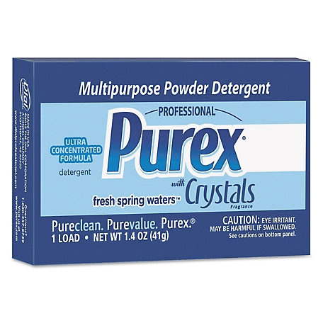 Purex Ultra Concentrated Powder Laundry Detergent, 1.4 oz., 156-Pack