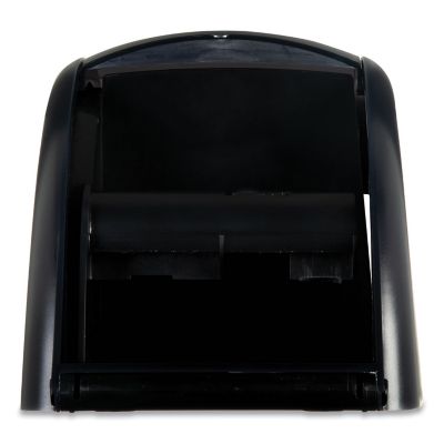 Image showing  Duett Standard Bath Tissue Dispenser, Holds 2 Standard Rolls, 7-1/2 in. x 7 in. x 12-3/4 in., Black Pearl