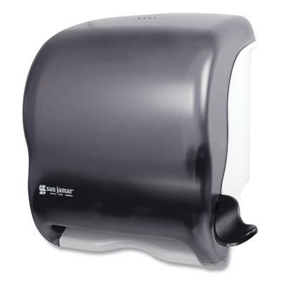 Image showing  Classic Element Lever Roll Towel Dispenser, 12-1/2 in. x 8-1/2 in. x 12-3/4 in., Black