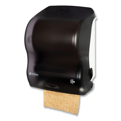 Image showing  Simplicity Mechanical Roll Towel Dispenser, 15.25 in. x 13 in. x 10.25 in., Black