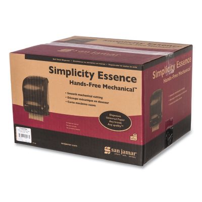 Image showing  Simplicity Mechanical Roll Towel Dispenser, 15.25 in. x 13 in. x 10.25 in., Black