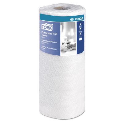 Tork Universal Perforated Paper Towel Rolls, 2-Ply, 11 in. x 9 in., White, 30 ct.