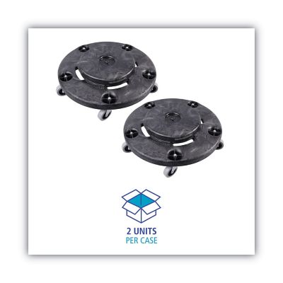 Image showing  Refuse Container Utility Dolly, 300 lb. Capacity, 18.25 in., Gray