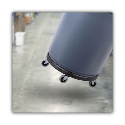 Image showing  Refuse Container Utility Dolly, 300 lb. Capacity, 18.25 in., Gray