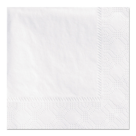 Hoffmaster Beverage Napkins, 2-Ply, 9-1/2 in. x 9-1/2 in., White, 1,000 ct.