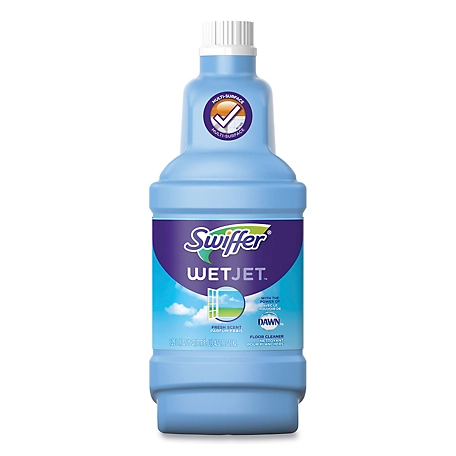 Swiffer WetJet System Cleaning-Solution Refill, Fresh Scent, 1.25 L, 4 ct.