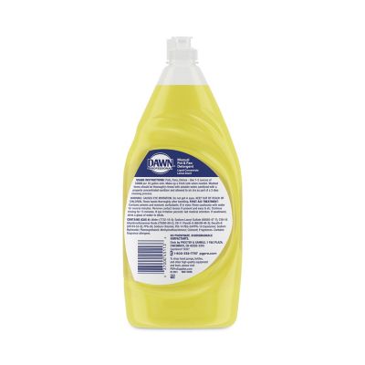 Dawn Manual Pot and Pan Dish Detergent, Lemon, 38 oz., 8 ct.