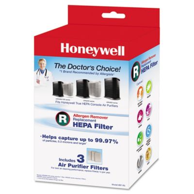 Honeywell Allergen Remover Replacement HEPA Filters, 3-Pack