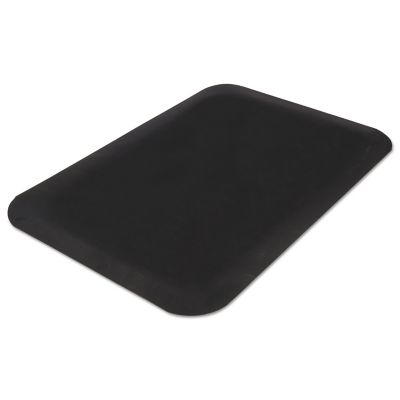 Image showing  24 in. x 36 in. Pro Top Anti-Fatigue Floor Mat, PVC Foam/Solid PVC, Black