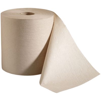 Image showing  100% Recycled Hard-Wound Roll Paper Towels, 7-7/8 in. x 800 ft., Natural, 6 ct.