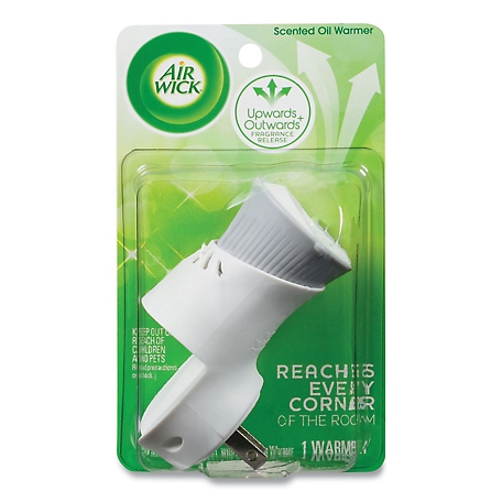 Air Wick Scented Oil Warmer, 1.75 in. x 2.69 in. x 3.63 in., White/Gray, 6 ct.