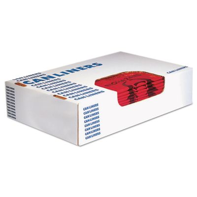 Heritage 10 gal. Healthcare Biohazard Printed Can Liners, 1.3 mil, 24 in. x 23 in., Red, 500 ct.