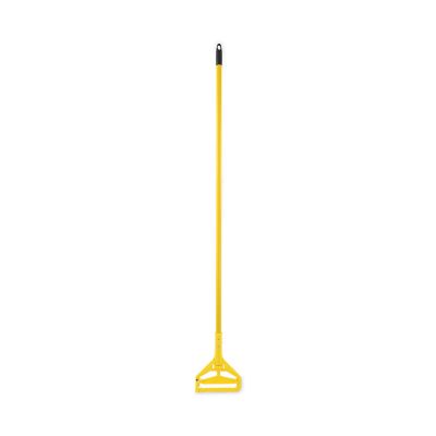 Image showing 7 th Boardwalk Looped-End Mop Kit, Medium, 60 in. Metal/Polypropylene Handle, Blue, Yellow