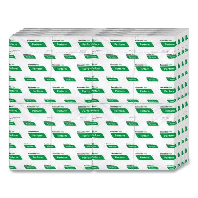 Image showing  Perform 1-Ply Interfold Napkins, 6-1/2 in. x 4-1/4 in., White, 6,016 pc.