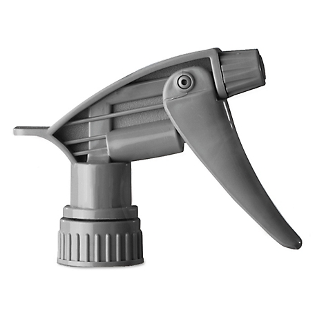 Boardwalk Chemical-Resistant Trigger Sprayer, 320CR, Gray, 9-1/2 in., 24-Pack