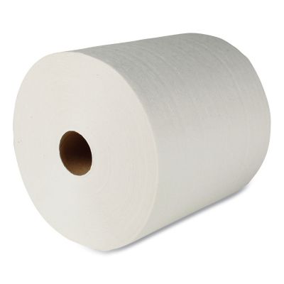 Image showing  Essential Plus Hard Roll Paper Towels, 8 in. x 600 ft., 1-3/4 in. Core Diameter, White, 6 Rolls/Carton