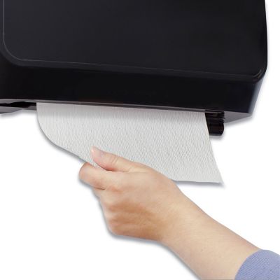 Image showing  Essential Plus Hard Roll Paper Towels, 8 in. x 600 ft., 1-3/4 in. Core Diameter, White, 6 Rolls/Carton