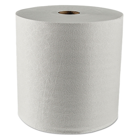 Scott Essential Plus Hard Roll Paper Towels, 1.5 in. Core, 8 in. x 425 ft., White, 12 Rolls/Carton