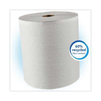 Image showing  Essential Plus Hard Roll Paper Towels, 1.5 in. Core, 8 in. x 425 ft., White, 12 Rolls/Carton