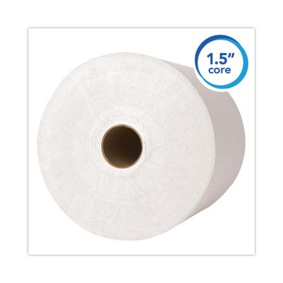 Image showing  Essential Plus Hard Roll Paper Towels, 1.5 in. Core, 8 in. x 425 ft., White, 12 Rolls/Carton
