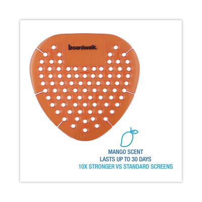Image showing  Gem Urinal Deodorizer Screen, Lasts 30 Days, Mango, 12 ct.
