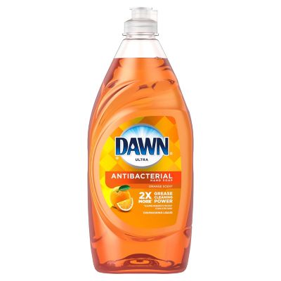 Dawn Ultra Antibacterial Dishwashing Liquid, Orange Scent, 28 oz., 8 ct.